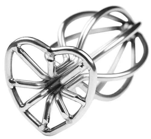 Metall-Plug Heart Line L 8 x 4,2cm – 5/9