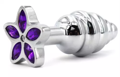 Schmuck-Plug Star 6,5 x 2,8cm Violett – 6/8