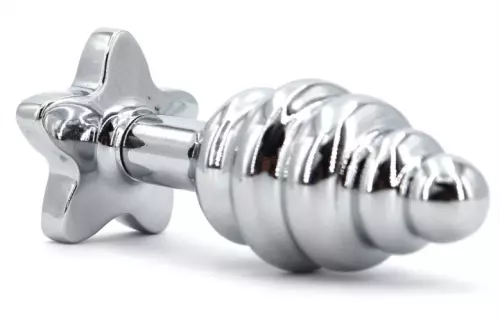Schmuck-Plug Star 6,5 x 2,8cm Violett – 7/8