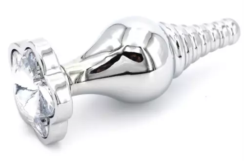 Schmuck-Plug Leaf 7 x 2,7cm Transparent – 2/9