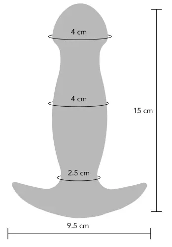 Vibierender Plug mit Schlagfunktion The Wild 12,5 x 3,8cm – 9/9