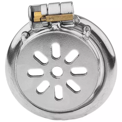Keuschheitskäfig aus Metall Flat 2cm – 2/6