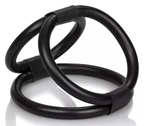 Ballstretcher Cock Cage schwarz – 1/5