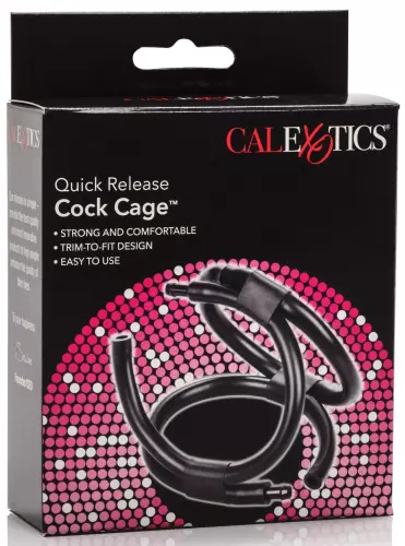 Ballstretcher Cock Cage schwarz – 2/5
