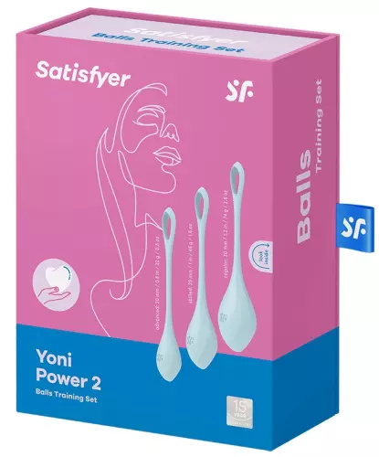 Yoni Power 2 Kugeln Blau – 2/5