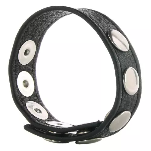 Cockring 5 Druckknöpfe Leder – 3/20
