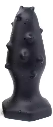 Silikon Plug Monster Spike S 8 x 3,5cm Schwarz – 2/2