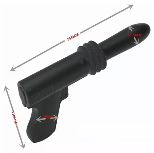 Vibrator mit Stoß Fuck Gun 10 x 3cm – 4/6