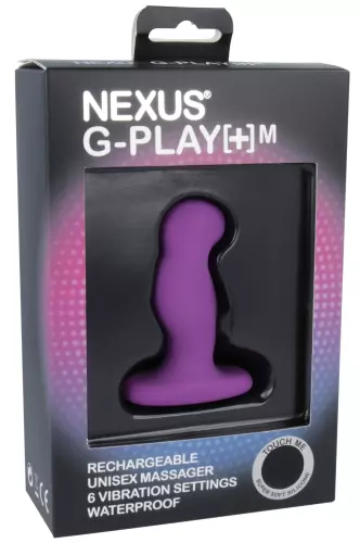 Vibrirender Prostatastöpsel G-Play M Nexus 7.5 x 2.9cm Violett – 2/2
