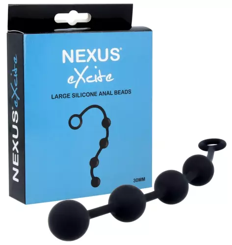 Analperlen Excite L Nexus 30mm Schwarz – 4/4