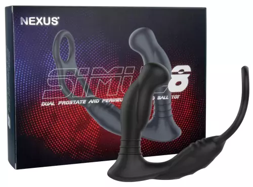 Nexus Simul8 Prostate Stimulator with Cockring 10 x 3.3cm – 2/5