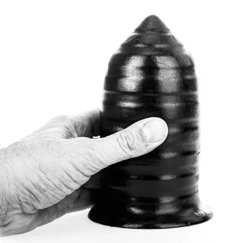 Anaalplug AB85 Thrill All Black 16 x 8 cm – 2/10