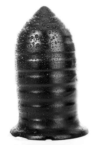 Anaalplug AB85 Thrill All Black 16 x 8 cm – 3/10