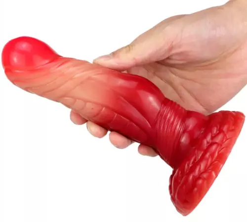 Dildo Drache Blobix 16 x 4.5cm – 3/4