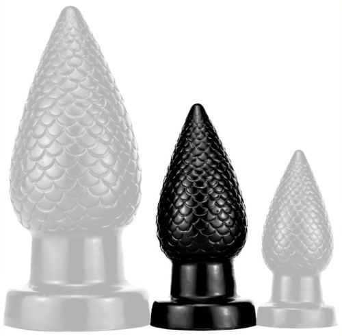 PineCock M Plug 10 x 4.5cm Black