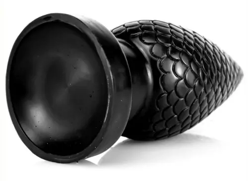 Plug Pinecock L 14 x 6.5cm Schwarz – 3/4
