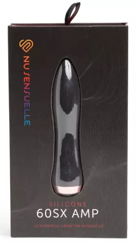 Mini Vibrator 60sx Amp 13cm Zwart – 2/4