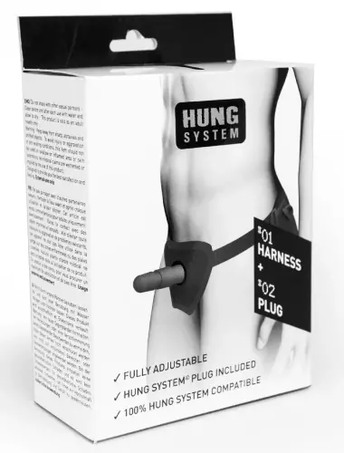 Aufsatz STRAP ON INSERT Hung System Schwarz – 2/10