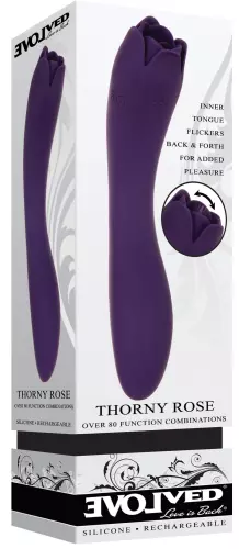 Clitorisstimulator Thorny Roos 20cm – 2/4