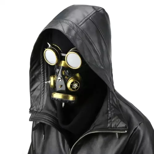 Maske und Brille Splice Gold – 2/4