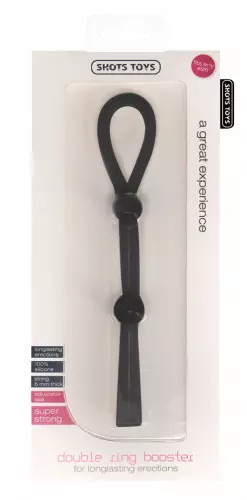 Penisring silicone Double Ring Booster 20cm – 2/2