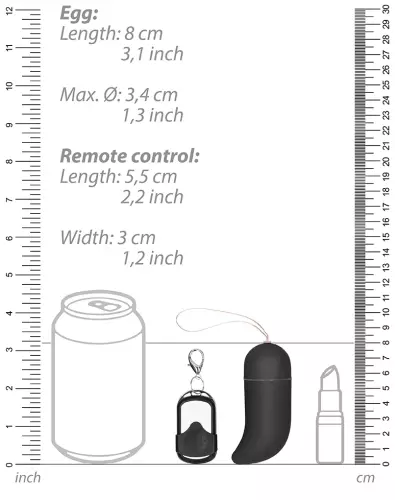 Double Tunnel Plug Zwart Medium 9,5 x 5,2 cm – 7/9