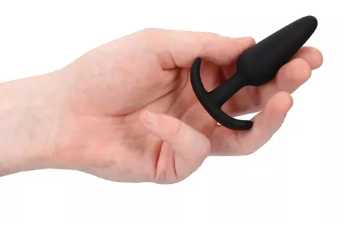 Analplug Silikon Slim Butt 7,5 x 2cm Schwarz – 5/6