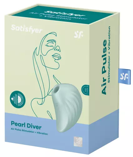 Clitoris stimulator Pearl Diver Satisfyer Munt – 2/7
