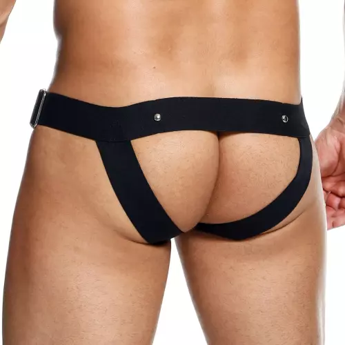 Jockstrap Penisring DNGEON Schwarz – 2/8