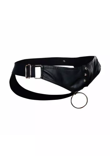 Jockstrap Penisring DNGEON Schwarz – 6/8