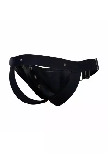 Jockstrap Penisring DNGEON Schwarz – 7/8