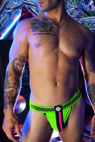 Jockstrap MAGNUM Neon Groen – 5/6