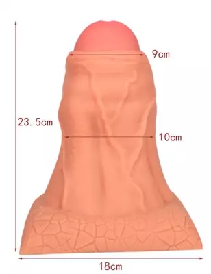 Analplug Overdick XL 20 x 12cm – 6/6