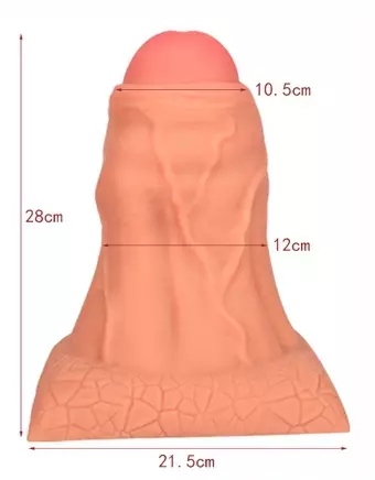 Analplug Overdick XXL 22 x 15cm – 7/7
