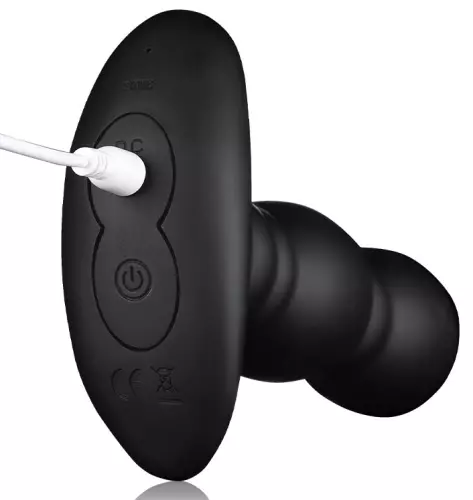 Aufblasbarer vibrierender Analplug BUTT INFLAT 11 x 3,8cm – 5/6