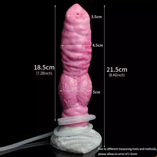 Dildo Ejakulationssimulator Monster Tulki 18 x 4,6cm – 6/8