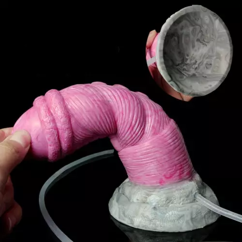 Dildo Ejakulationssimulator Monster Plost 18 x 5,5cm – 4/10