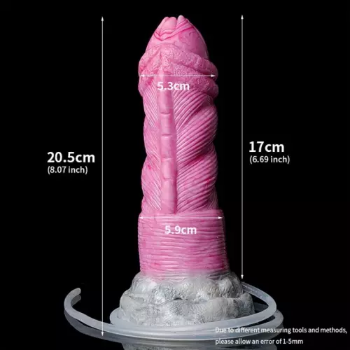Dildo Ejakulationssimulator Monster Plost 18 x 5,5cm – 8/10