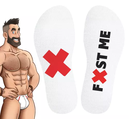 Weiße Socken Fist Me SneakXX – 3/5