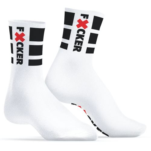 White Fucker Socks SneakXX