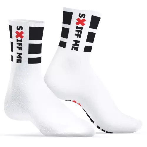 Weiße Sniff Me Socken SneakXX – 1/5