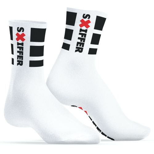 White Sniffer SneakXX Socks