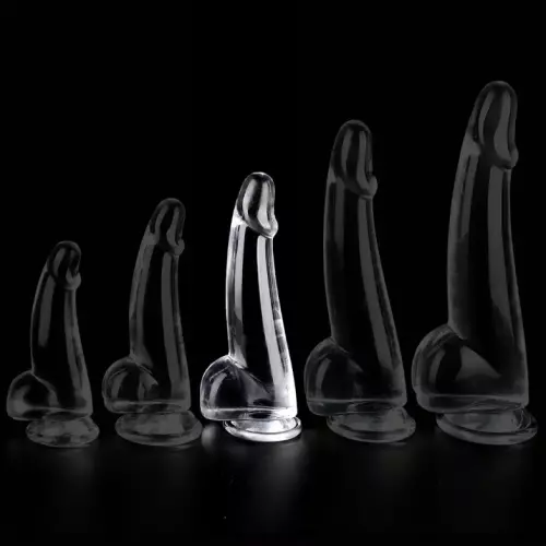 Durchsichtiger Dildo Clear Dong L 14 x 4,5cm – 5/5