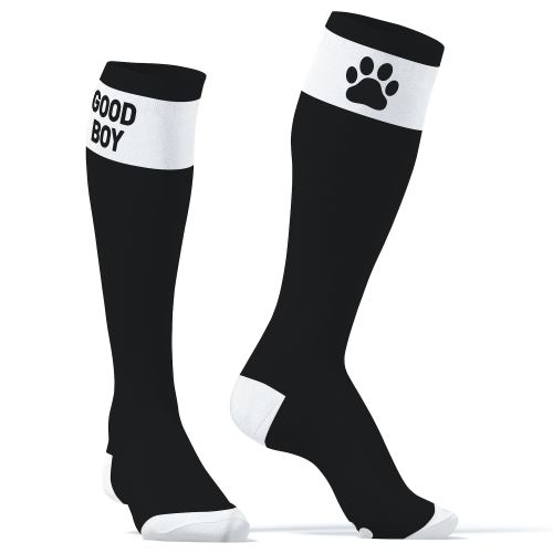 High Big Good Boy Black Socks
