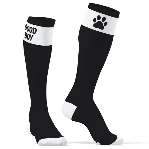 Hohe Socken Big Good Boy Schwarz – 1/4