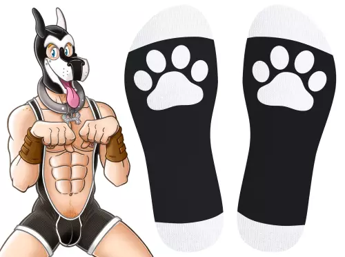 Hohe Socken Big Good Boy Schwarz – 2/4