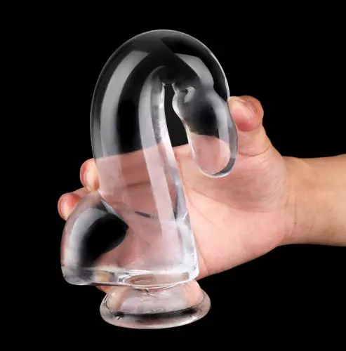 Durchsichtiger Dildo CLEAR DONG XXL 20 x 5,5cm – 6/6