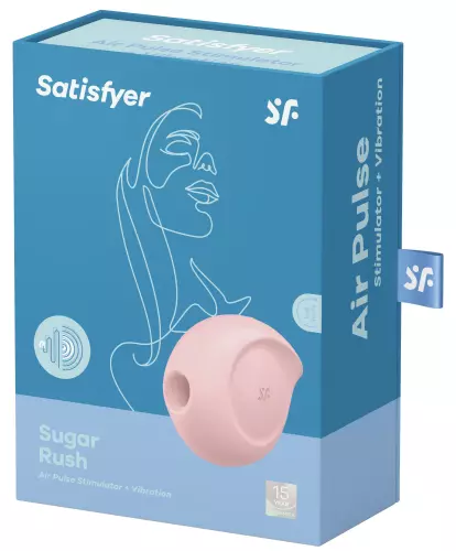 Klitoris-Stimulator Sugar Rush Satisfyer Rose – 2/7