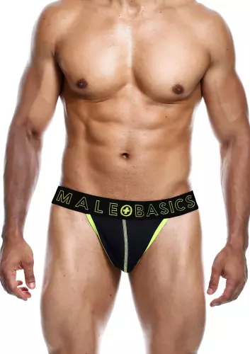 String NEON MaleBasics Schwarz-Gelb – 5/12