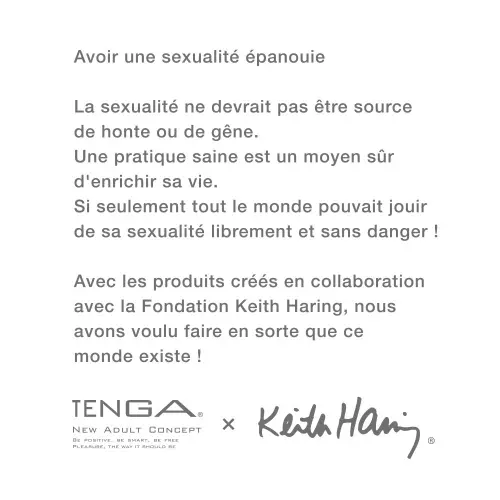 Tenga Egg Dance by Keith Haring – 6/8